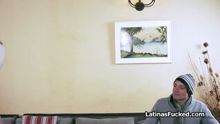 Wifes not home time to fuck this spicy big tit Latina