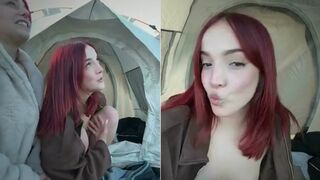 Anteprima del video: In diretta su cam con due zoccole che l osucchiano al campeggiatore