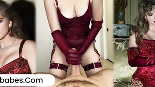 La mia amica bionda mi tira un bocchino lento e umido