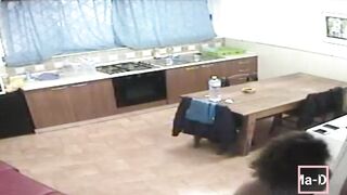 Registrazione della telecamera di sorveglianza di casa quando si sveglia Princy