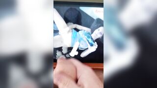 Cum tribute per quella troia insopettabile di Ma-Da