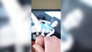 Cum tribute per quella troia insopettabile di Ma-Da
