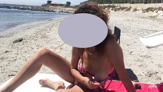 Come vedi, ti penso anche in spiaggia