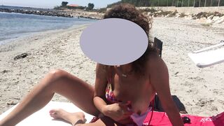 Come vedi, ti penso anche in spiaggia