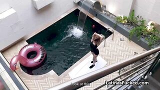Panty Discovery Leads to Fucking of This Latina Big Tit