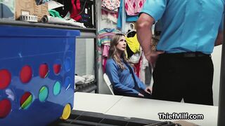 Guilty Security Guard Pleasures Coworker