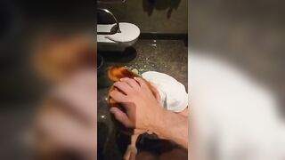 Rossa romena pompa i cazzi in palestra