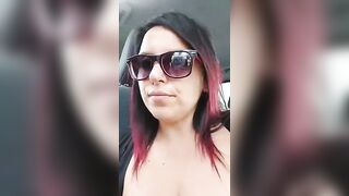 Porca milf romana spompina du' cazzi pe' strada