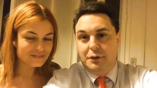 Il pompino di Sara Tommasi ad Andrea Diprè