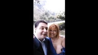 Il pompino di Sara Tommasi ad Andrea Diprè