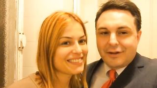 Il pompino di Sara Tommasi ad Andrea Diprè