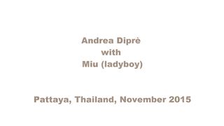 Thai LadyBoy Miu spompina Andrea Diprè
