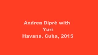 Andrea Diprè scopa con la cubana Yuri