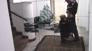 Pompino pubblico in città