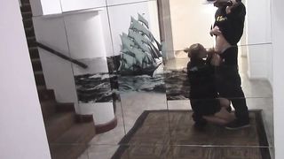 Pompino pubblico in città