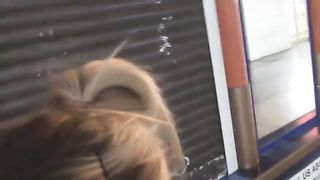 Pompino pubblico in città