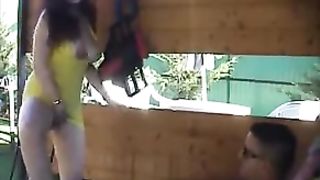 Jessica Rizzo inculata intensamente