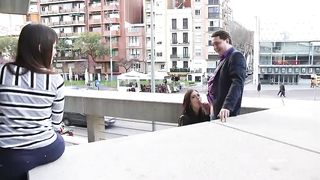 Rebecca Volpetti POMPINO a Diprè in pubblico