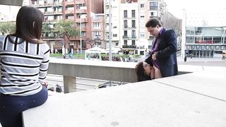 Rebecca Volpetti POMPINO a Diprè in pubblico