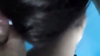 Pompino con sborrata sui capelli