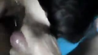 Pompino con sborrata sui capelli