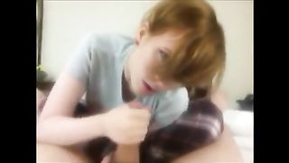 Pompino di una 18enne teen americana