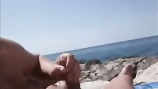 Bocchino in spiaggia a Rovigno