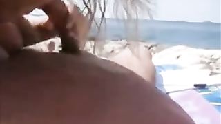 Bocchino in spiaggia a Rovigno