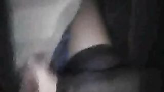 Nel parcheggio di notte con quella troia di Carla