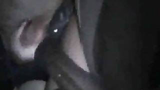 Nel parcheggio di notte con quella troia di Carla