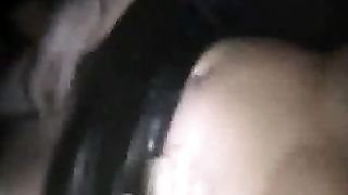 Nel parcheggio di notte con quella troia di Carla