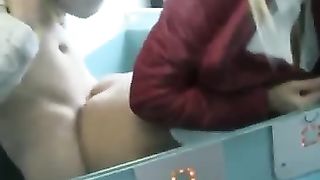 Anteprima del video: Sveltina sul treno con stangona tedesca
