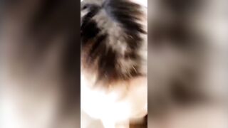 Teen mora in ginocchio gli svuota le palle in BOCCA
