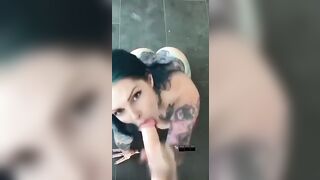 tatuata vuole la SBORRA in faccia