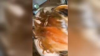 Fidanzata formosa: succhia zitta e ingoia tutta la sborra