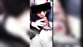 Moglie troia esibizionista si fa scopare in auto e all'aperto