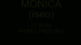 Il primo provino porno della 21enne Monica