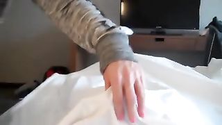 Cavalca il figlio col durello mattutino