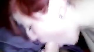 Rossa sucaminchia sborrata dappertutto