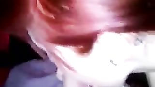 Rossa sucaminchia sborrata dappertutto