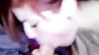 Rossa sucaminchia sborrata dappertutto