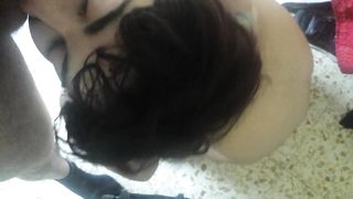 Sborro in faccia a Gloria