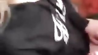 Luna Ramondini sega Alberto Blanco nel backstage