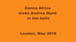 Andrea Diprè sborra sui collant di Donna Africa