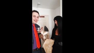 Andrea Diprè sborra sui collant di Donna Africa