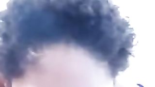 Pompino sul balcone della EX 19enne mulatta