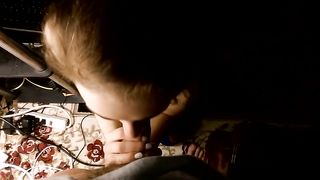 La EX spompina ed ingoia il seme