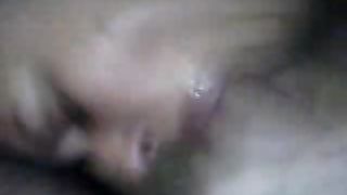 Dildo in culo e cazzo nella bocca della vicina