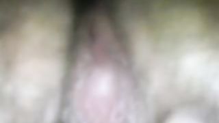 Dildo in culo e cazzo nella bocca della vicina