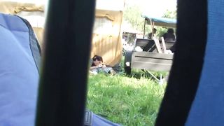 Sesso durante il concerto all'aperto